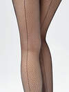 Minimi Колготки 577884 MISTERY LINEA RETE (сетка со швом по ноге) Cappuccino (Коричневый)