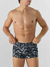 MARK FORMELLE Трусы 578506 411229-3 пистолеты и деньги на черном +хвойный лес +пули на графите