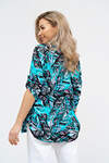 Натали Рубашка 578662 36925 бирюза