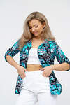 Натали Рубашка 578662 36925 бирюза