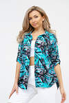 Натали Рубашка 578662 36925 бирюза