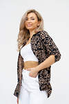 Натали Рубашка 578680 36917 черно-бежевый