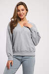 Натали Свитшот 578889 21064 серый меланж