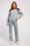 Натали Свитшот 578889 21064 серый меланж