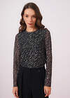 CLEVER Джемпер 579106 267083/196емн чёрный/св.бежевый