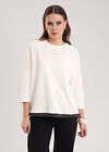 CLEVER Джемпер 579109 267089/195ли_п молочный