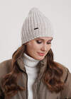 CLEVER Шапка 579141 564619ап меланж бежевый