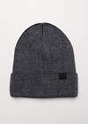 CLEVER Шапка 579150 564630вн меланж серый/чёрный