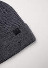 CLEVER Шапка 579150 564630вн меланж серый/чёрный