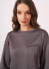CLEVER Джемпер 579165 267098/196д кофейный/т.серый