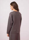 CLEVER Джемпер 579165 267098/196д кофейный/т.серый