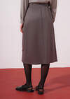 CLEVER Юбка 579228 267100/196д кофейный/т.серый