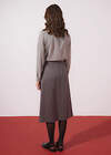 CLEVER Юбка 579228 267100/196д кофейный/т.серый