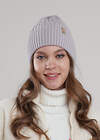 CLEVER Шапка 579292 564647вн св.серый