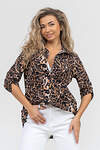Натали Рубашка 579687 36872 коричневый