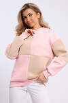 Натали Толстовка 579692 21055 розово-бежевый