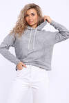 Натали Толстовка 579737 36862 серый