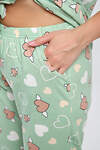 Натали Пижама 579774 24296 зеленый