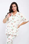 Натали Пижама 579775 24296 кремовый