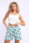 Натали Шорты 579792 21034 бирюзовый