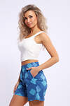 Натали Шорты 579796 21034 ромбы/синий
