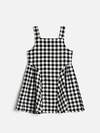 Acoola Платье 579880 20220200911 черно-белая клетка
