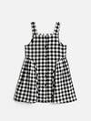 Acoola Платье 579880 20220200911 черно-белая клетка