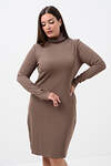 Натали Платье 579941 52384 коричневый