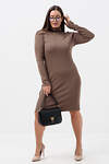 Натали Платье 579941 52384 коричневый