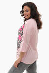 Натали Лонгслив 580011 50561 розовый