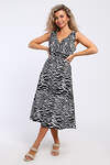 Натали Сарафан 580016 13263 черно-белый