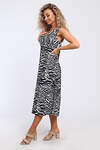 Натали Сарафан 580016 13263 черно-белый
