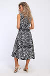 Натали Сарафан 580016 13263 черно-белый