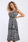 Натали Сарафан 580016 13263 черно-белый