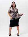 Натали Туника 580017 52361 темно-коричневый