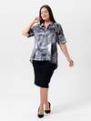Натали Туника 580019 52361 серый