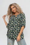 Натали Туника 580024 36817 темно-зеленый