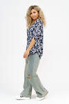 Натали Туника 580039 36810 сине-белый