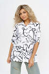 Натали Рубашка 580040 36807 мрамор белый