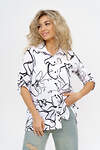 Натали Рубашка 580040 36807 мрамор белый