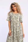 Натали Платье 580052 13241 бело-зеленый