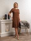 LT Collection Платье 580085 П15122-10М коричневый