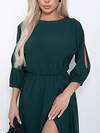 LT Collection Платье 580087 П15139-1М зеленый