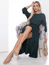 LT Collection Платье 580087 П15139-1М зеленый