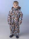 BATIK Комбинезон 580202 0264-26в-3 Принт бежевый