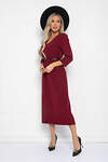 LT Collection Платье 463794 П11652 бордовый