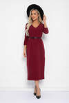LT Collection Платье 463794 П11652 бордовый
