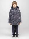 BATIK Куртка 580224 0286-26в-2 Принт серый монохром
