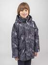 BATIK Куртка 580224 0286-26в-2 Принт серый монохром
