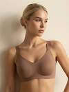INDEFINI Бюстгальтер 580247 5173WXY Кофейный